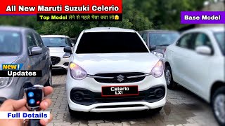 Al New Maruti Suzuki Celerio LXI Base Model 2024 with New Updates Full Walk around Review 🥰 [upl. by Ungley]