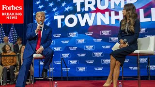 FULL TOWN HALL Trump Takes Questions From Voters Alongside Kristi Noem At Pennsylvania Event [upl. by Granthem]