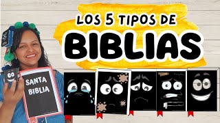 LOS 5 TIPOS DE BIBLIAS BIBLIA TRISTE😭 SUCIA🟤 ROTA😬 OLVIDADA😔 Y BIBLIA FELIZ 😀 [upl. by Aleakim]