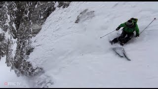 Extreme Skier Giulia Monego Skis Big Lines in La Grave France  Turns amp Curves Episode 2 [upl. by Madelaine]