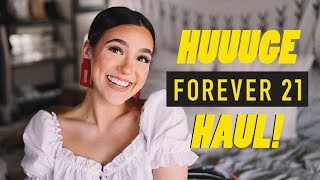 HUGE F21 SPRING TRYON HAUL  2019 [upl. by Brighton]