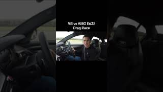 BMW M5 vs Mercedes AMG E63S EPIC Drag Race Showdown [upl. by Susan]