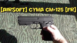 REVIEW N°39  FR  AEP  CYMA CM125 Réplique HampK USP [upl. by Nellac734]