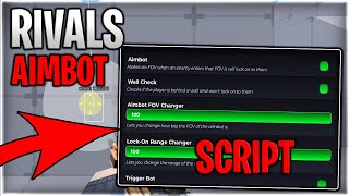 🎉UPD Rivals Script Hack Aimbot Esp amp Trigger Bot  Roblox 2024 [upl. by Joeann]