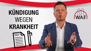 Kündigung wegen Krankheit  Das müssen Sie dringend wissen  Betriebsrat Video [upl. by Akimihs]