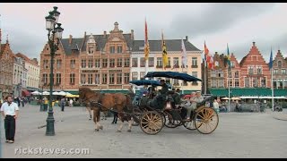 Bruges Belgium Market Square  Rick Steves’ Europe Travel Guide  Travel Bite [upl. by Fredric]