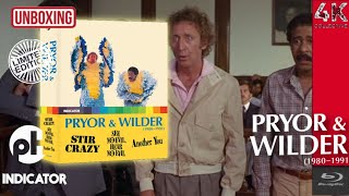 Pryor amp Wilder 1980  1991 3 movie Indicator Series Limited edition Bluray box set Unboxing [upl. by Rosenberg]