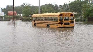 Eastern US lashed by unremitting rain 30 million people under threat [upl. by Nautna]