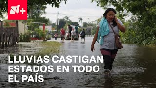 Inundaciones y desbordamientos de ríos Lluvias afectan a habitantes de todo el país [upl. by Jeralee]