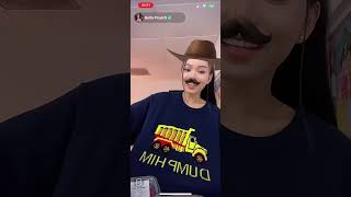 Bella Poarch  TikTok Live  24 OCT 2023 [upl. by Niret]