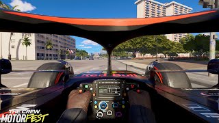 The Crew Motorfest  Red Bull RB18 F1 on City amp Free Roam Gameplay 4KPS5 [upl. by Annawak]