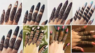 50 most popular finger designs  Finger Mehandi Designs  Fingers Mehndi Design Collection for Eid [upl. by Aicilev]