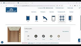 Garaventa Lift  Home Elevator Configurator Cab Configurator [upl. by Lairea302]