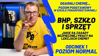 BHP i podstawowy sprzęt chemiczny N1  ogarnij chemię z Panem Belfrem [upl. by Viv405]