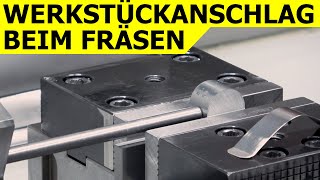 Werkstückanschlag beim Fräsen [upl. by Symer]