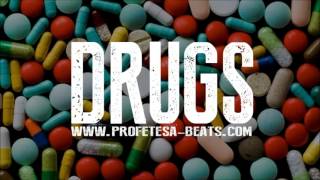 Aggressive Grime Trap Beat Instrumental DRUGS prod Profetesa Fast Flow Choppa Hard Type Trap [upl. by Algy]