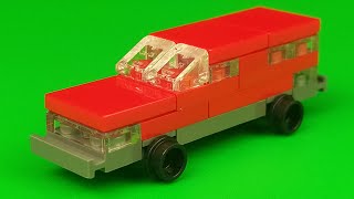 LEGO CITY MICRO MINI VEHICLE CAR 9 Tutorial [upl. by Leisha]