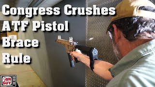 Congress Crushes ATF Pistol Brace Rule [upl. by Pepi110]