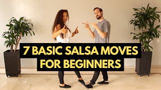 7 Salsa Moves for Beginners the building blocks for everything [upl. by Loos687]