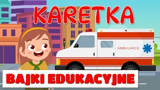 Pojazdy dla dzieci  Bajki edukacyjne i piosenki po polsku 🚑 [upl. by Eelyrehc]