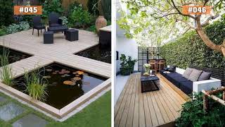 100 Simple Small Backyard Ideas  Beautiful Backyard Landscaping [upl. by Anigue]