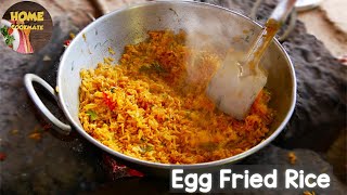 Street Style Egg Fried Rice Recipe  Egg Recipe  Easy Egg Rice Recipe [upl. by Calvina501]