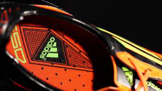 Adidas F50 Adizero MiCoach SortOrange mikrofiber [upl. by Granese800]