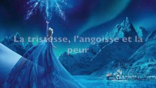 Libérée délivrée  La Reine des Neiges Lyrics [upl. by Thornburg386]