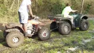 4wheeler Mudding 2016 [upl. by Ammann]