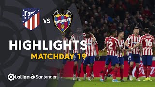 Highlights Atletico Madrid vs Levante UD 21 [upl. by Ailaham]