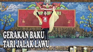 TARI JALAK LAWU KHAS MAGETAN  GERAKAN BAKU TARI JALAK LAWU [upl. by Elleirb]