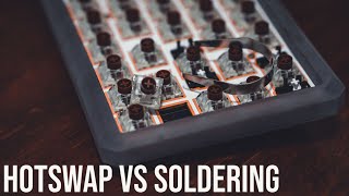 Hotswap PCB vs Soldered PCB  Pros amp Cons [upl. by Stanwin]