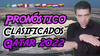 PRONÓSTICO CLASIFICADOS AL MUNDIAL 🇶🇦 QATAR 2022 eliminatoriasqatar2022 clasificatoriasqatar2022 [upl. by Miche]