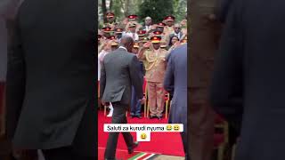 PRESIDENT RUTO PHOTO TAKING WITH KDF GENERALS [upl. by Maury264]