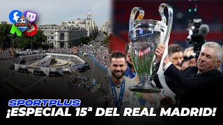 🏆 ¡ESPECIAL CELEBRACIÓN 15ª CHAMPIONS DEL REAL MADRID [upl. by Arteid]