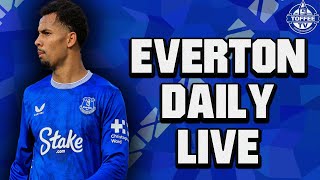 Ndiaye Injured Playing For Senegal  Everton Daily LIVE [upl. by Maxentia]