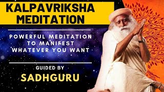 Kalpavriksha meditation  Guided by Mystic Sadhguru [upl. by Llehcim94]