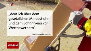 TV Doku DHL Paketfahrer  Zu wenig Lohn für zu viel Arbeit [upl. by Nesnah]