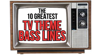 The 10 Greatest TV Theme Bass Lines [upl. by Eseenaj]