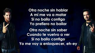 David Bisbal Luis Fonsi  Dos Veces LetraLyrics [upl. by Berl]