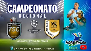 AO VIVO  TITÃS SPORT CLUBE X MONTE SINAI MASTER  REGIONAL MASTER 2024 JOGO DE VOLTA MAT MATA [upl. by Tabbie]