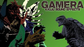 Sound Effects  Kaiju Gamera Franchise [upl. by Karsten]