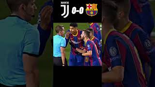 Juventus vs Barcelona ronaldovsmessi cr7 lm10 footballer notsoccer [upl. by Nyrak]