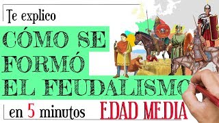 Te Explico ¿Cómo se formó el FEUDALISMO [upl. by Rudd407]