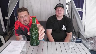 Unboxing Review Smakprovning Lucky Budda 47 Öl från Kina [upl. by Montague]