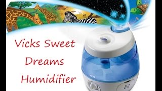 Vicks Sweet Dreams Humidifier  Influenster [upl. by Einahpad297]