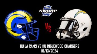 11U LA RAMS VS 11U INGLEWOOD CHARGERS [upl. by Dianuj914]