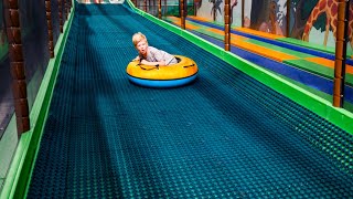 Fun Times at Busfabriken Indoor Play Center family fun for kids Long Edit 2 [upl. by Assiran]