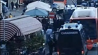 Ultras Union Berlino sta succedendo adesso a Piazza Garibaldi 🚨 [upl. by Bartholomeus]