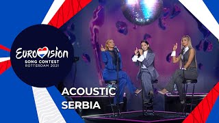 Hurricane  Acoustic version of Loco Loco  Serbia 🇷🇸  Eurovision 2021 [upl. by Ettegdirb541]